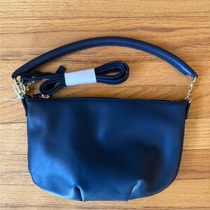 NWT ClareV. Petit Moyen -navy blue